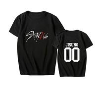 Stray Kids T-Shirt StrayKids Bang Chan Chanbin Hyunjin Han Felix Seungmin Unisexe T-Shirts Unisexe Looser Shirts D'été en Coton à Manches Courtes Chemiser