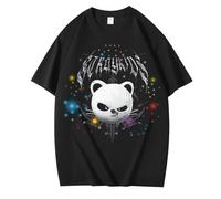 Stray Kids T-Shirt StrayKids Coton Chemisier Unisexe Skzoo SKZ Karma Tshirt Bang Chan Chanbin Lee Know Hyunjin Han Felix Seungmin I.N Fans Top à Manches Courtes Looser à col Rond