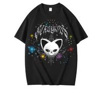 Stray Kids T-Shirt StrayKids Coton Chemisier Unisexe Skzoo SKZ Karma Tshirt Bang Chan Chanbin Lee Know Hyunjin Han Felix Seungmin I.N Fans Top à Manches Courtes Looser à col Rond