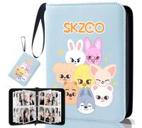 Stray Photocard Binder, SKZ Skzoo Mignon Cartoon Photocards Holder, Stray Cartes à Collectionner Album 400 Pochettes, Cadeaux Kpop Merch pour STAY