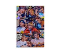 StrayKids Idol All Team Poster décoratif sur toile pour chambre à coucher 40 x 60 cm