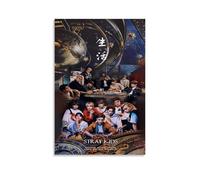 StrayKids Poster décoratif sur toile « All In Japan » - Impression d'art moderne pour chambre à coucher - 50 x 75 cm