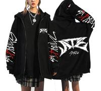 StrayKids Sweats à Capuche Zippé Domin Ate Sport Pullover BangChan Lee Know Changbin Hyunjin Han Felix Seungmin I.N Mode Summer Loose Sweatshirt Tops