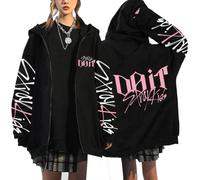 StrayKids Sweats à Capuche Zippé SKZ Album Doit Sport Harajuku Streetwear Y2K Sweatshirt BangChan Lee Know Changbin Hyunjin Han Felix Seungmin I.N Mode Loose Tops