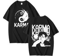 StrayKidz T-Shirt StrayKids Coton Chemisier Unisexe Skzoo SKZ Karma Tshirt Bang Chan Chanbin Lee Know Hyunjin Han Felix Seungmin I.N Fans Top à Manches Courtes Looser à col Rond