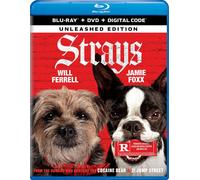 Strays (2023) - Unleashed Edition Blu-ray + DVD + Digital (Blu-ray) Will Ferrell
