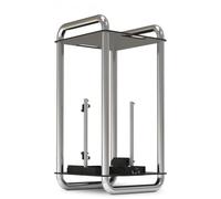 Streacom DA6 Mini-ITX Gehäuse - Chrom