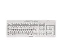 CHERRY STREAM 3.0 - Clavier - USB - Espagnol - commutateur : CHERRY SX - gris clair