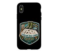 Stream Bug Count Inventaire Aquatique au ruisseau Coque pour iPhone X/XS