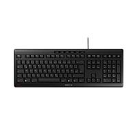 STREAM CLAVIER - Clavier - 100% - full size - USB - QWERTY - Portugais - commutateur : CHERRY SX - noir/gris