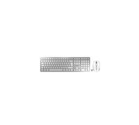 STREAM DESKTOP RECHARGE - Ensemble clavier et souris - sans fil - 2.4 GHz - QWERTZ - Allemand - commutateur : CHERRY SX - gris pâle