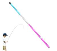 Stream Fishing Rod Mini pôle à Main Ultra Court, bâton de Fibre de Carbone, pêche compacte, Perche de Chasse, Instrument de Chasse pour et Adultes