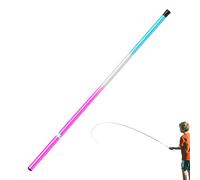 Stream Fishing Rod Mini pôle à Main Ultra Court, bâton de Fibre de Carbone, pêche compacte, Perche de Chasse, Instrument de Chasse pour et Adultes