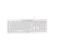 STREAM KEYBOARD Clavier filaire, blanc grisé, USB, AZERTY - FR