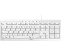 Stream Keyboard, Clavier Filaire, Layout Ue- (Qwerty), Frappe Silencieuse, Sensation De Frappe Unique, Design Plat, Blanc Grisé[ZHB1514]