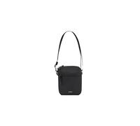 Sandqvist Stream Shoulder Bag, Sac à bandoulière Mixte, Noir, Taille Unique