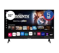 Stream System - Smart Easy Whale TV 32, HD Ready, 5 Ans de Garantie, Frameless (sans Cadre), Chromecast et Miracast intégrés, Assistant Google, Wi-FI, DVB-T2/C/S2, Mode hôtel - Modèle S32HWKA1