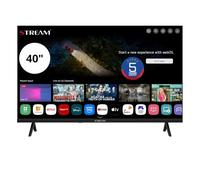 Stream System Smart TV 40", WebOS 8.3, FullHD, Magic Remote Control, HDR10, sans Cadre, Contrôle Vocal (Thinq AI) avec Mode Hôtel - Modèle WSTRF4026TEX