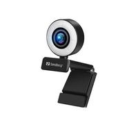 Sandberg Streamer Webcam USB Streamer Webcam 2MP 134-21 (Streamer USB Webcam, 2MP, 1920 x 1080 Pixels, 30 fps, 1920 x 1080 @ 30fps, 1080p, H.264)