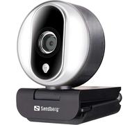 Streamer Usb Webcam Pro Caméra De Streaming Pour Les Appels Vidéo De Jeu Webcam 1080P Avec Microphone Pour Pc Macbook Anneau Lumineux Plug & Play Clip-On Et Trépied Prêts