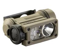 Streamlight 14516 Sidewinder 55-Lumen Compacte II Modèle Militaire Mult-Batterie, Multi-Source, Lampe de Poche Mains-Libres, Coyote