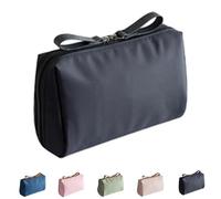 Streamline Streamline Travel Makeup Pouch, Travel MakeupPouch for Women, Portable Mini Waterproof TravelMakeup Pouch for Daily Storage Organize (Black)