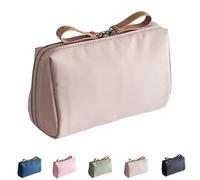 Streamline Streamline Travel Makeup Pouch, Travel MakeupPouch for Women, Portable Mini Waterproof TravelMakeup Pouch for Daily Storage Organize (Khaki)