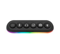 Streamplify Hub contrôleur DECK 5 – 4x USB 3.0, 1x USB 2.0, RGB, 12V – Noir