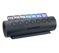 STREAMPLIFY HUB USB Ctrl 7 3.0 à Sept Ports - 6 Slots USB 3.0 et Un 2.0A pour la Recharge, Station d'accueil USB RGB pour Le Streaming, Compatible Windows/Mac/Chrome OS