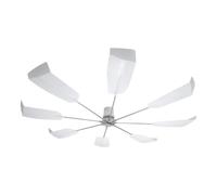 Streams Deflector Radial Arms - Detachable 8 Leaves Spiral Splicing
