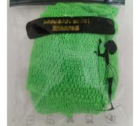 STREAMVOY Brosse de bain exfoliante - Sangle dorsale pour sauna, 12 couleurs, longue serviette en luffa pour enlever les peaux mortes, exfoliante en polyester (vert)