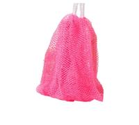 STREAMVOY Brosse de bain exfoliante - Sangle dorsale pour sauna, 12 couleurs, longue serviette en luffa pour enlever les peaux mortes, exfoliante en polyester (fuchsia)
