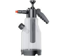 STREAMVOY Canon à mousse électrique pour lavage de voiture avec buse réglable et interrupteur de verrouillage pour nettoyeur haute pression, bouteille de 1 L pour neige et détergent (mousse manuelle