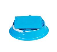 STREAMVOY Lot de 20 sacs à vomi jetables, anti-fuite, sacs anti-mal des transports pour voiture, voyage, hôpital et grossesse, sacs anti-œsophie portables (bleu)