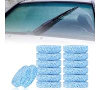 STREAMVOY Lot de 30 tablettes de lavage concentrées pour pare-brise de voiture, 1 tablette fait 3 à 4 l de liquide lave-glace, nettoyage sans traces