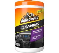 STREAMVOY Lot de 90 lingettes nettoyantes pour voiture - Sans danger pour l'intérieur et l'extérieur, formule sans traces pour tableau de bord, cuir, vinyle et plastique, sans résidus gras (lingettes