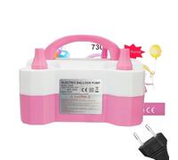 STREAMVOY Pompe à air électrique pour ballons - Gonflage rapide, portable et légère, fonctionne avec piles, utilisation universelle pour les fêtes, flotteurs de piscine, gonflables (coque en plastique