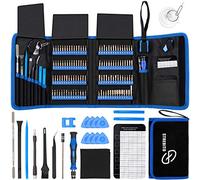 STREBITO Sets de tournevis de précision électroniques 142 pièces avec 120 embouts, kit d'outils de réparation magnétique pour iPhone, MacBook, ordinateur, portable, PC, tablette, PS4, console de jeux