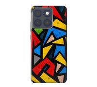 Street Art Abstract Graphics Etui Coque Housse pour Motorola Edge 70