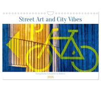 Street Art et City Vibes, Version française (Calendrier mural 2026 DIN A4 portrait), Calendrier CALVENDO mensuel
