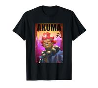 Street Fighter Akuma Poster rétro Art Graphique Jeu Classique T-Shirt