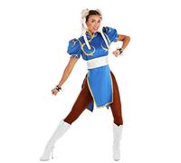 Street Fighter Chun Li Women's Fancy Dress Costume Medium