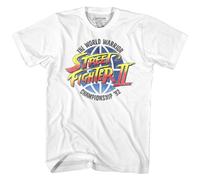 Street Fighter - Guerrier Du Monde - Manches Courtes - Adulte - T-Shirt