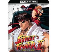 Street Fighter II The Animated Movie 4K UHD [Blu-ray]