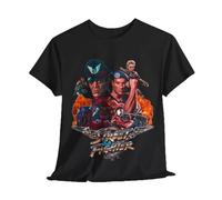 Street Fighter Movie Jean Claude Van Damme T Shirt Unisex Heavy Cotton Tee Black L