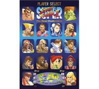 Street Fighter Poster New Challengers 61 x 91,5 cm + 1 poster de 61 x 91,5 cm