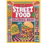 Street Food Coloring Book