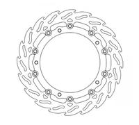 Street Front Left Brake Disk Flame Floating for optimal cooling and...