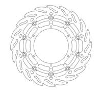Street Front Right Brake Disk Flame Floating for optimal cooling and...