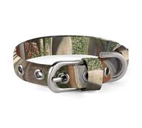 Street of Italy Collier pour chien réglable doux et confortable avec boucle en métal pour animal domestique de petite et moyenne taille